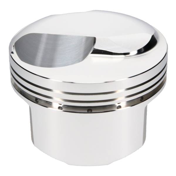 JE Pistons - JE Pistons Piston Set, 2618, Dome, 4.560 Bore, 1.465 CD, 0.990 Pin, Set of 8. 297254