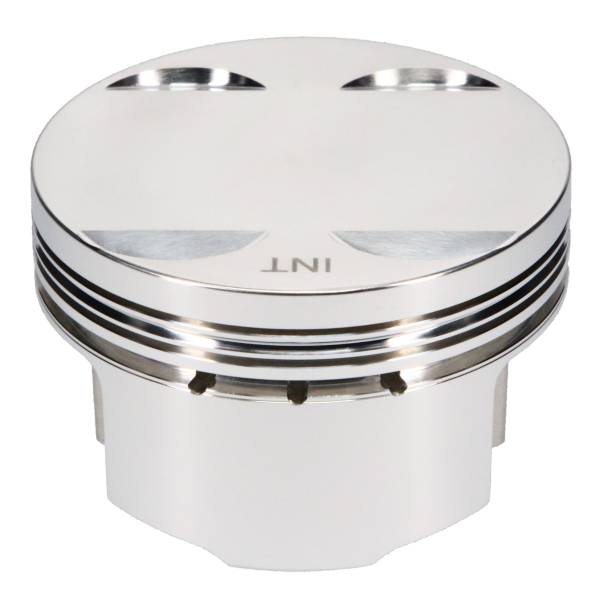 JE Pistons - JE Pistons Piston Set, 2618, Flat Top, 3.268 Bore, 1.181 CD, 0.787 Pin, Set of 4. 302299