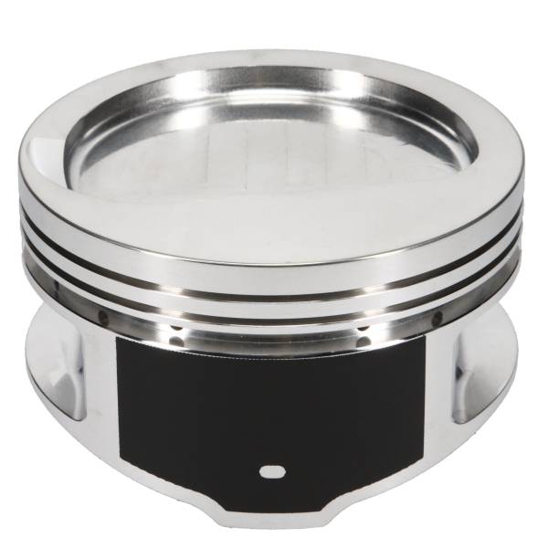 JE Pistons - JE Pistons Piston Set, 2618, Inv Dome/Dish, 4.470 Bore, 1.350 CD, 0.990 Pin, Set of 8. 338259