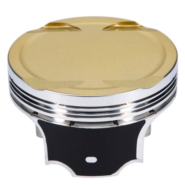 JE Pistons - JE Pistons Piston Set, 2618, Inv Dome/Dish, 3.630 Bore, 1.174 CD, 0.866 Pin, Set of 8. 360827