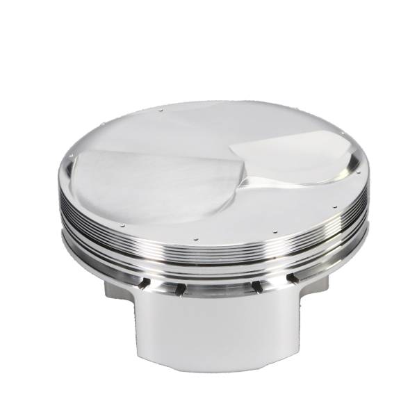 JE Pistons - JE Pistons Piston Set, 2618, Dome, 4.600 Bore, 1.120 CD, 0.990 Pin Dia, Set of 8. 377886