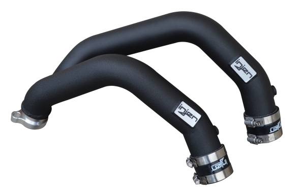 Injen - Injen Wrinkle Black SES Intercooler Pipes - SES1116ICPWB