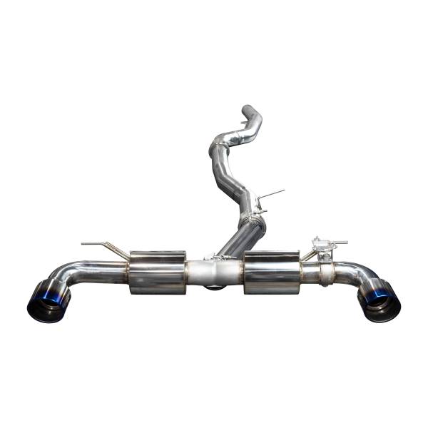 Injen - Injen Injen Technology Stainless Steel Cat-Back Exhaust System w/ Burnt Titanium Tips SES2300TT