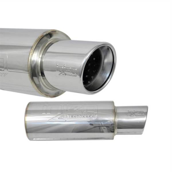 Injen - Injen 76MM Universal Muffler with TIP - SES300C