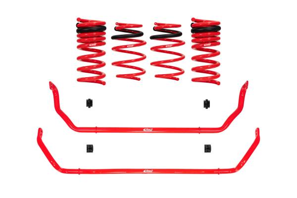 Eibach Springs - Eibach Springs SPORT-PLUS Kit (Sportline Springs & Sway Bars) - 4.10985.880