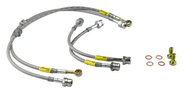 Goodridge - Goodridge G-STOP SS Braided Brake Line Kit