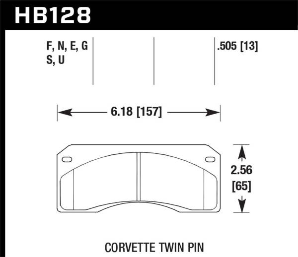 Hawk Performance - Hawk Performance HPS Disc Brake Pad