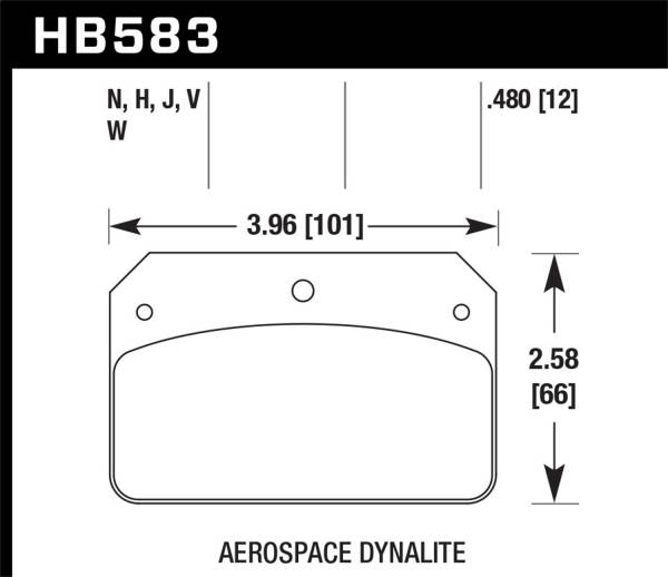 Hawk Performance - Hawk Performance HPS Disc Brake Pad