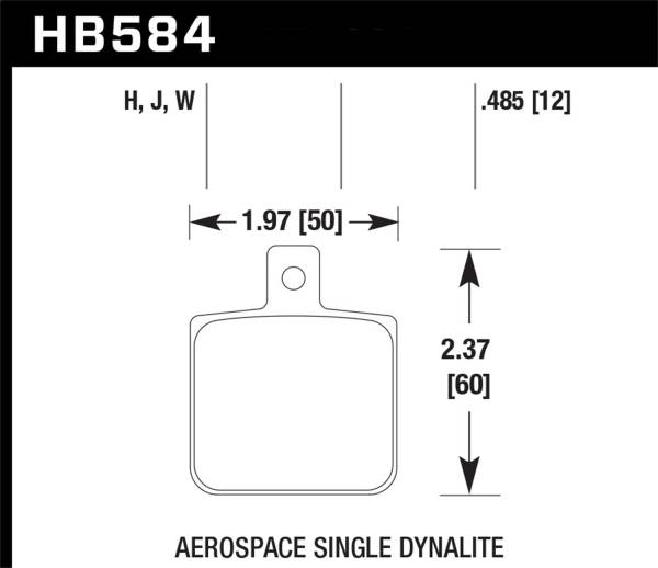 Hawk Performance - Hawk Performance HPS Disc Brake Pad