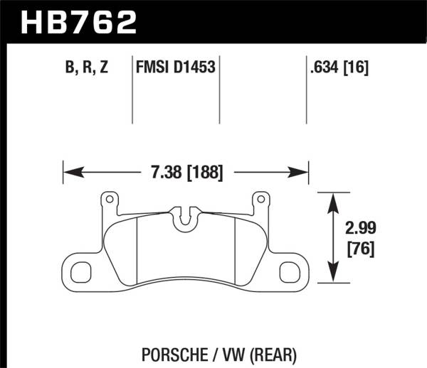 Hawk Performance - Hawk Performance HPS 5.0 Disc Brake Pad