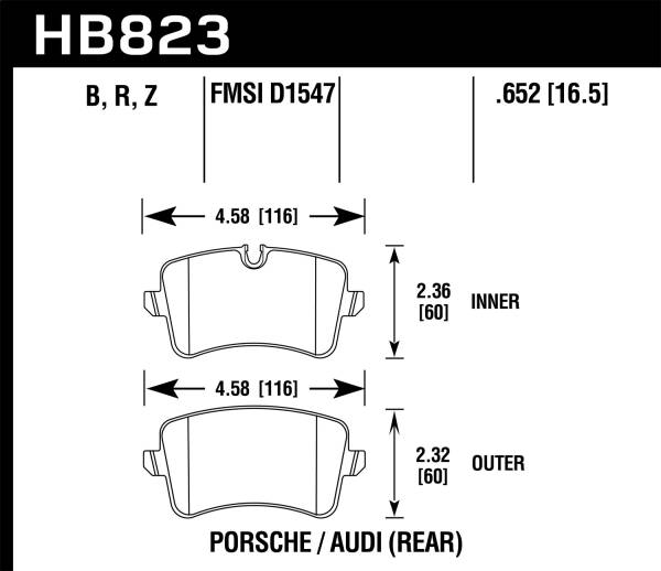 Hawk Performance - Hawk Performance HPS 5.0 Disc Brake Pad