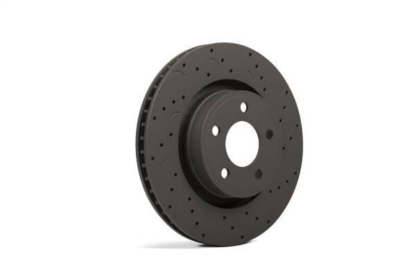 Hawk Performance - Hawk Performance Talon Cross Drilled And Slotted Brake Rotors