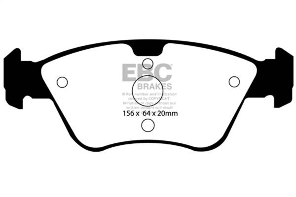 EBC Brakes - EBC Brakes Greenstuff 2000 Series Sport Brake Pads