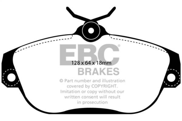 EBC Brakes - EBC Brakes Greenstuff 2000 Series Sport Brake Pads DP21095