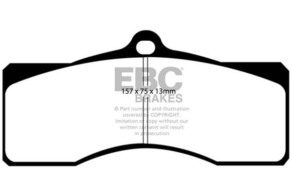 EBC Brakes - EBC Brakes Greenstuff 2000 Series Sport Brake Pads DP21155