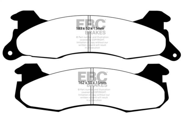 EBC Brakes - EBC Brakes Greenstuff 2000 Series Sport Brake Pads DP21161