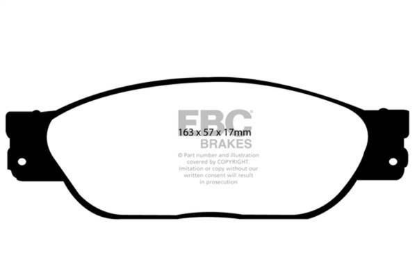 EBC Brakes - EBC Brakes Greenstuff 2000 Series Sport Brake Pads DP21220