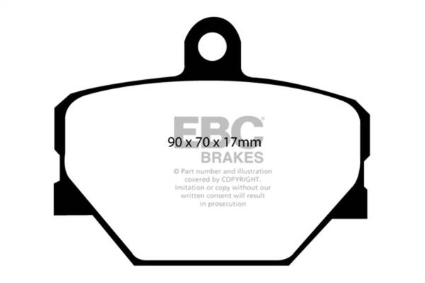 EBC Brakes - EBC Brakes Greenstuff 2000 Series Sport Brake Pads DP21287