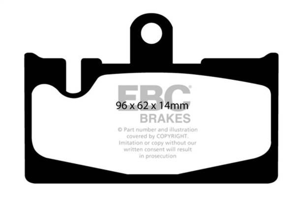 EBC Brakes - EBC Brakes Greenstuff 2000 Series Sport Brake Pads DP21397