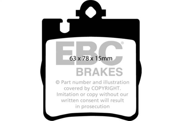 EBC Brakes - EBC Brakes Greenstuff 2000 Series Sport Brake Pads