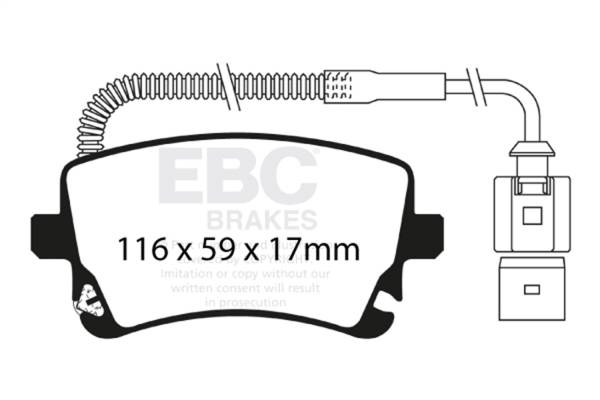 EBC Brakes - EBC Brakes Greenstuff 2000 Series Sport Brake Pads