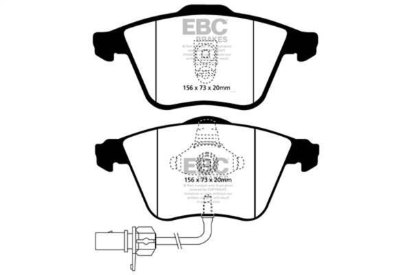 EBC Brakes - EBC Brakes Greenstuff 2000 Series Sport Brake Pads