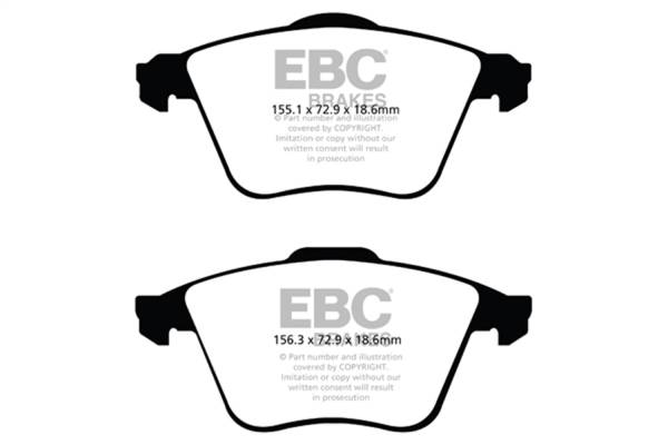 EBC Brakes - EBC Brakes Greenstuff 2000 Series Sport Brake Pads DP21574