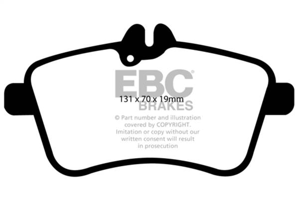 EBC Brakes - EBC Brakes Greenstuff 2000 Series Sport Brake Pads