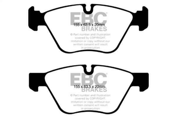 EBC Brakes - EBC Brakes Greenstuff 2000 Series Sport Brake Pads