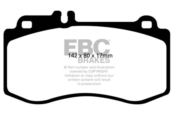 EBC Brakes - EBC Brakes Greenstuff 2000 Series Sport Brake Pads