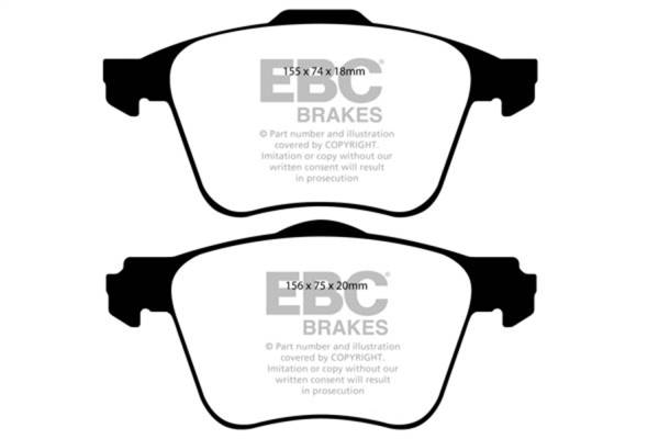 EBC Brakes - EBC Brakes Greenstuff 2000 Series Sport Brake Pads DP21914