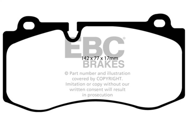 EBC Brakes - EBC Brakes Greenstuff 2000 Series Sport Brake Pads