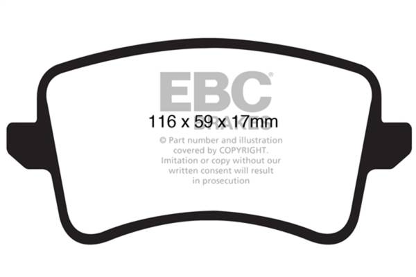 EBC Brakes - EBC Brakes Greenstuff 2000 Series Sport Brake Pads