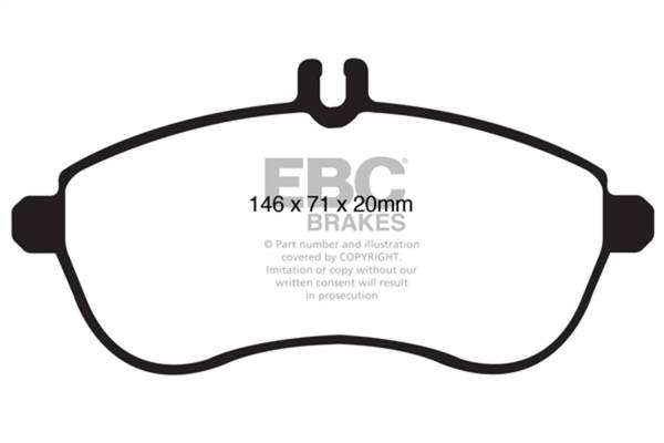 EBC Brakes - EBC Brakes Greenstuff 2000 Series Sport Brake Pads