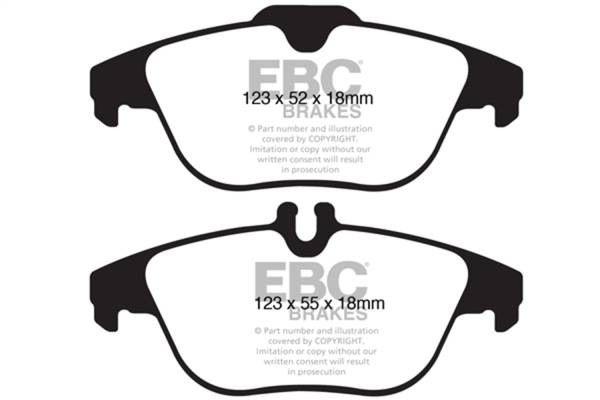 EBC Brakes - EBC Brakes Greenstuff 2000 Series Sport Brake Pads