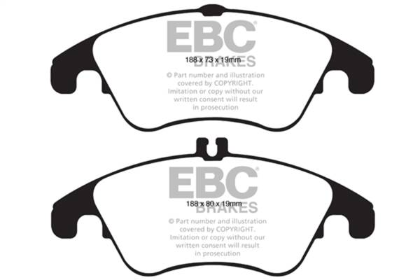 EBC Brakes - EBC Brakes Greenstuff 2000 Series Sport Brake Pads