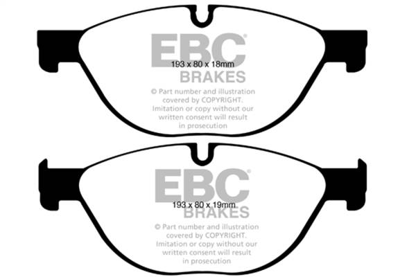 EBC Brakes - EBC Brakes Greenstuff 2000 Series Sport Brake Pads