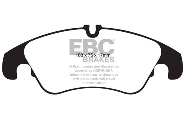 EBC Brakes - EBC Brakes Greenstuff 2000 Series Sport Brake Pads