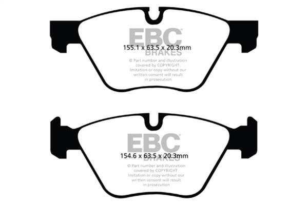 EBC Brakes - EBC Brakes Greenstuff 2000 Series Sport Brake Pads