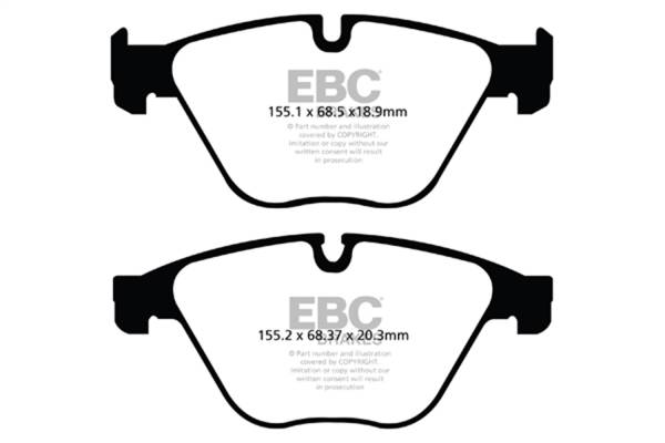 EBC Brakes - EBC Brakes Greenstuff 2000 Series Sport Brake Pads