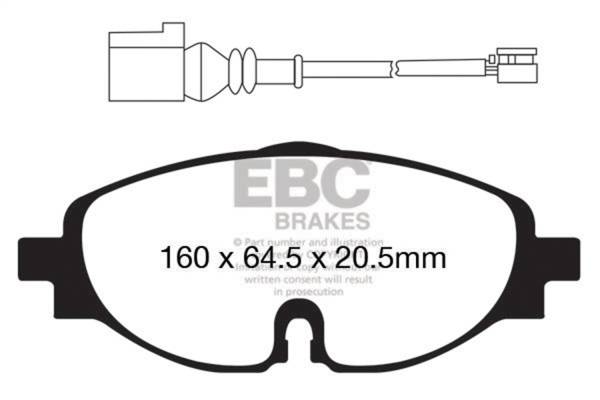 EBC Brakes - EBC Brakes Greenstuff 2000 Series Sport Brake Pads