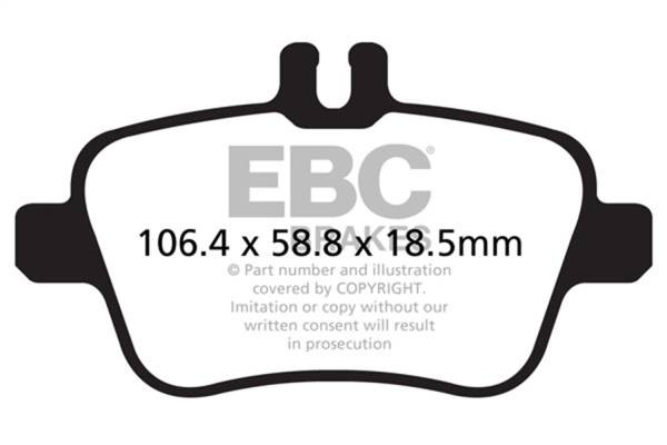 EBC Brakes - EBC Brakes Greenstuff 2000 Series Sport Brake Pads