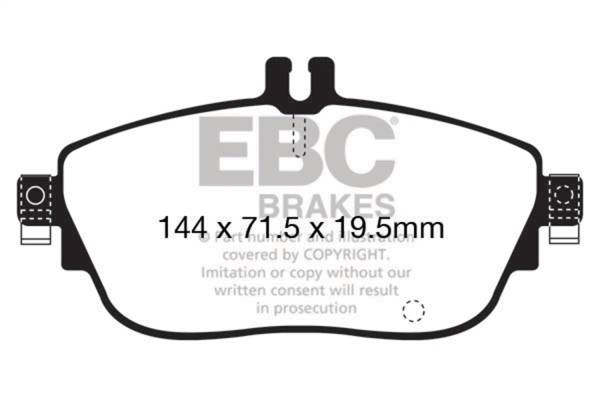 EBC Brakes - EBC Brakes Greenstuff 2000 Series Sport Brake Pads