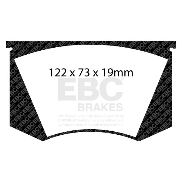 EBC Brakes - EBC Brakes Greenstuff 2000 Series Sport Brake Pads