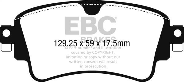 EBC Brakes - EBC Brakes Greenstuff 2000 Series Sport Brake Pads