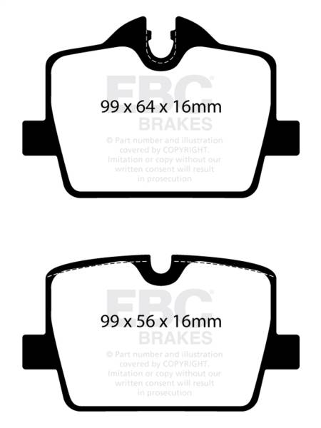 EBC Brakes - EBC Brakes Greenstuff 2000 Series Sport Brake Pads