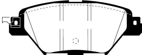 EBC - EBC 2016+ Mazda CX-9 2.5L Turbo Greenstuff Rear Brake Pads - DP23083