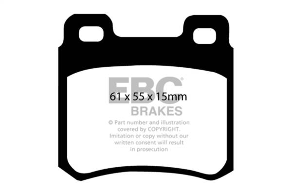 EBC Brakes - EBC Brakes Greenstuff 2000 Series Sport Brake Pads