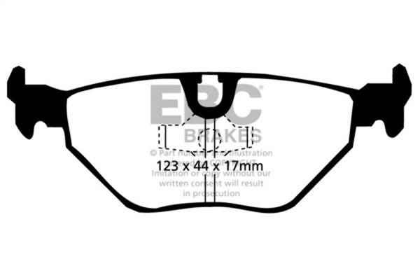 EBC Brakes - EBC Brakes Greenstuff 2000 Series Sport Brake Pads