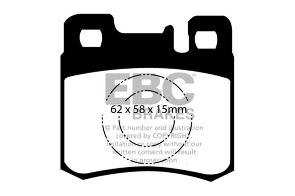 EBC Brakes - EBC Brakes Greenstuff 2000 Series Sport Brake Pads